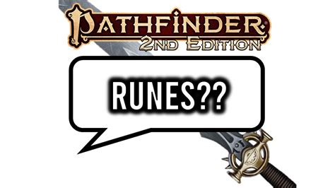 Rune pathfinder 2e